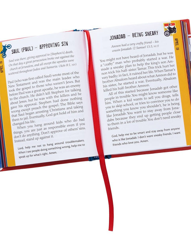 One-Minute Devotions for Boys Padded Hardcover