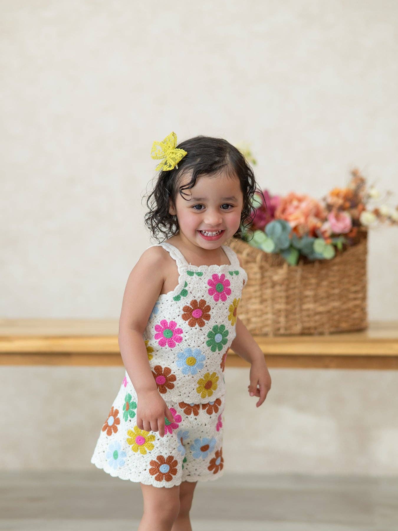Summer Crochet Floral Set
