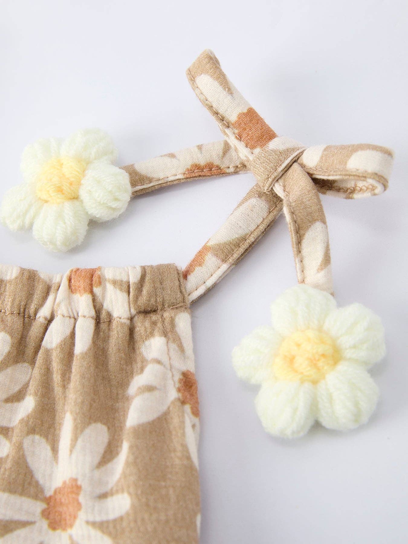 Floral Daisy Baby Romper
