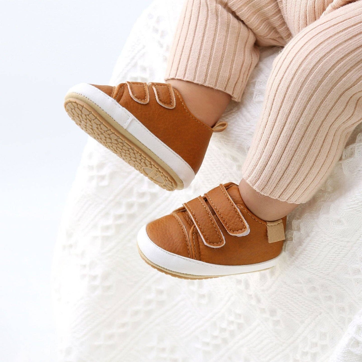 Velcro Sneaks - Brown