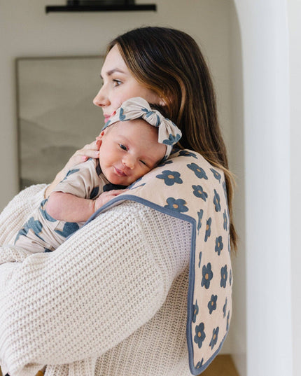 Premium Burp Cloths - Gemma In Tan