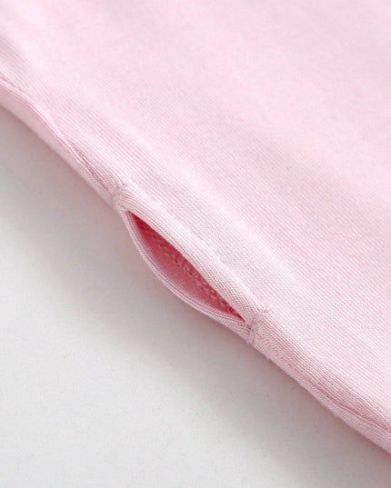 Dawn Ruffled Zippered Baby Romper | Pink