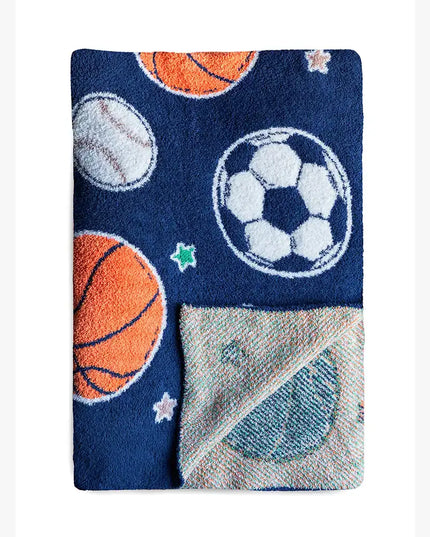 Throw Blanket - Sporting Equipment - Blue