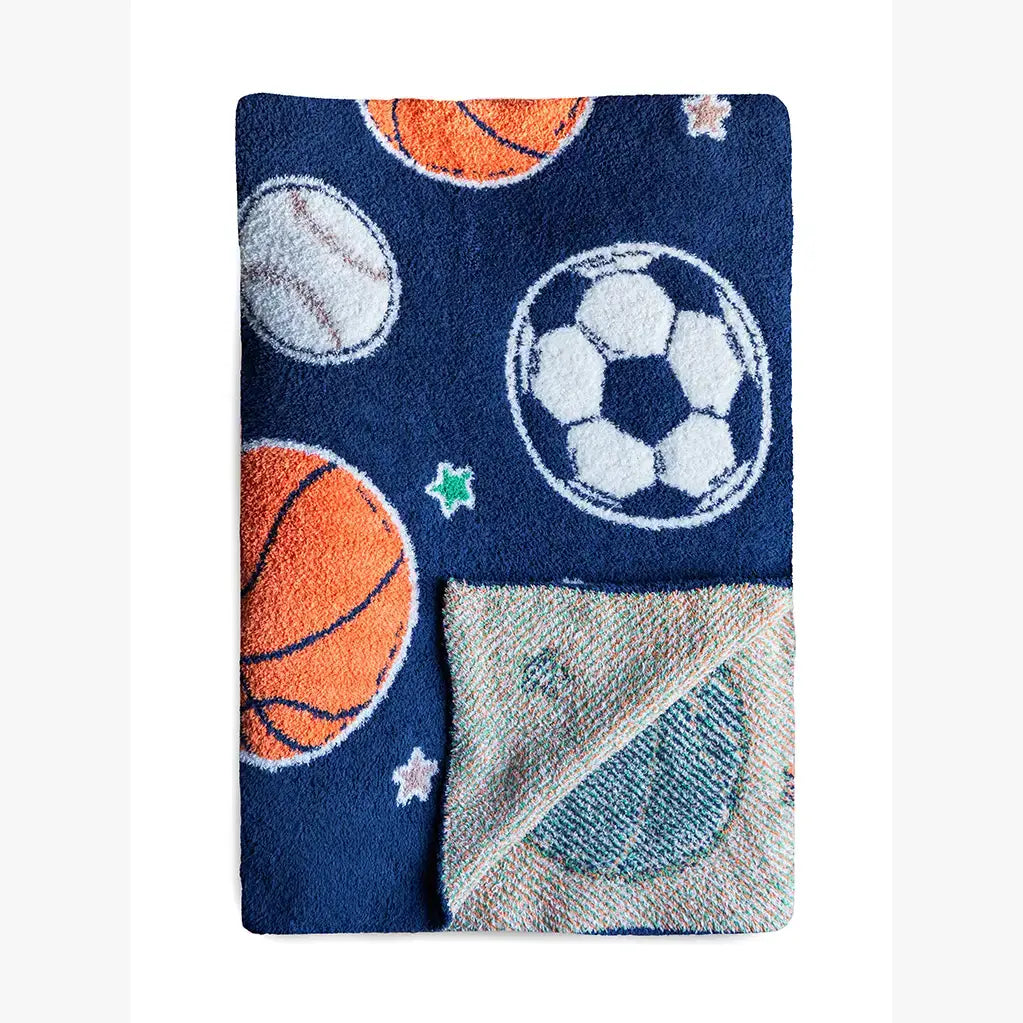 Throw Blanket - Sporting Equipment - Blue