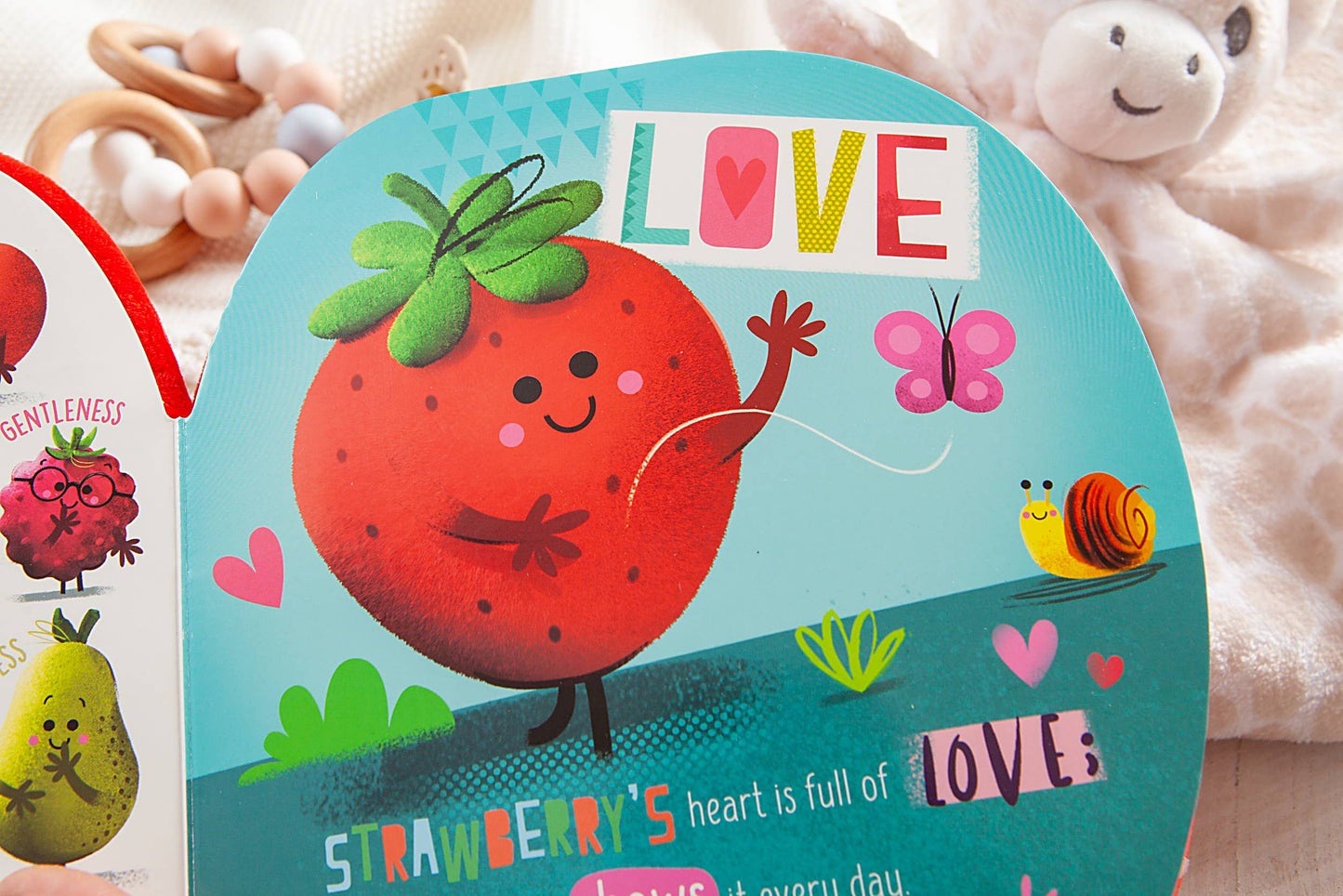 Squish and Snugg | StrawberryPlush Board Book