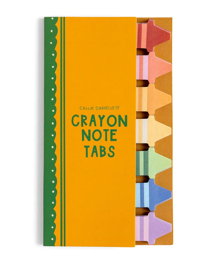Crayon Sticky Note Tabs Set