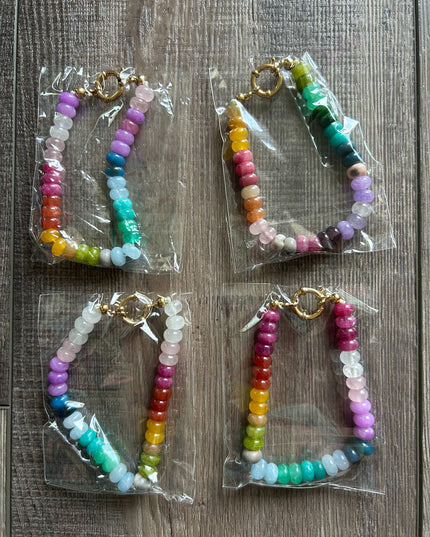 Natural Stone Multi Color Bracelet: A