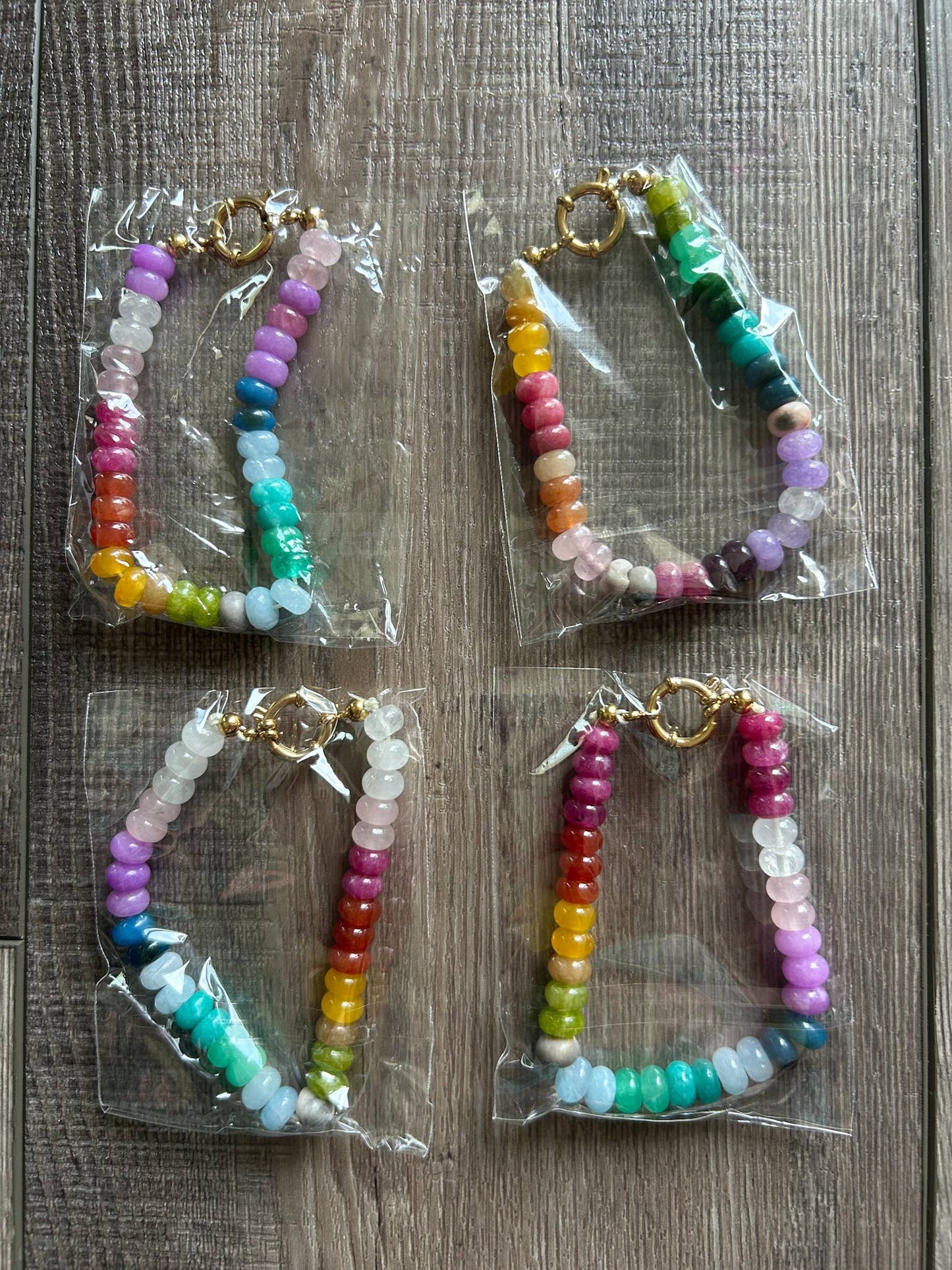 Natural Stone Multi Color Bracelet: A