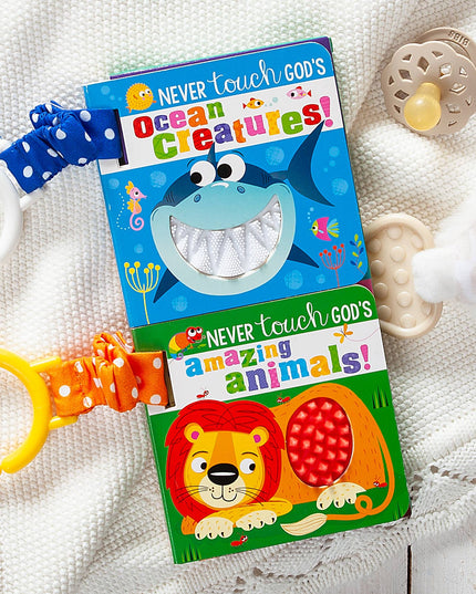 Never Touch Book Series | Stroller Clip-On Books