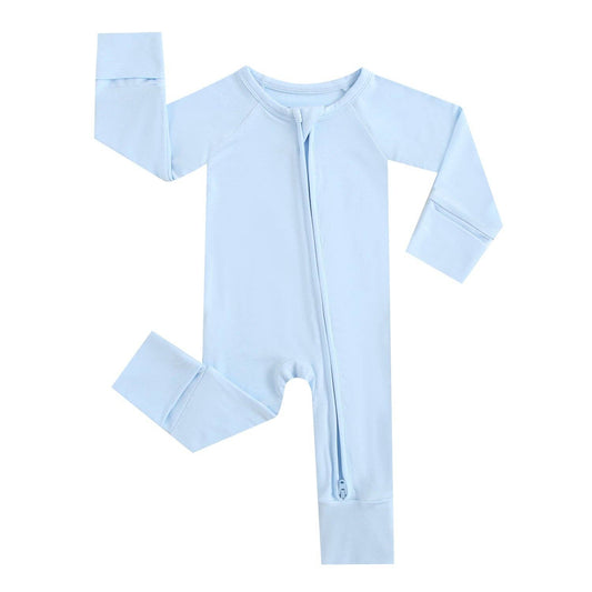 Zippered Baby Romper | Dewdrop