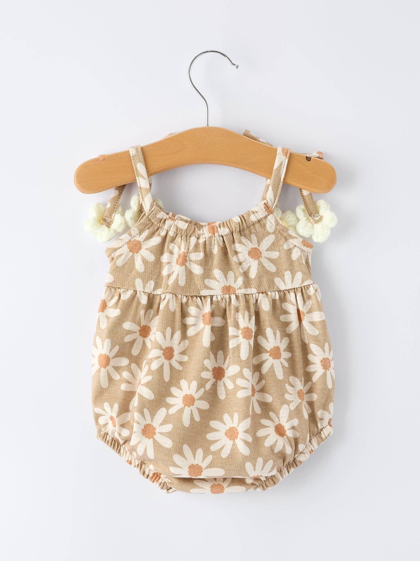 Floral Daisy Baby Romper
