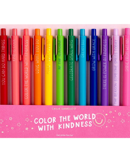 Color The World With Kindness Pen Set