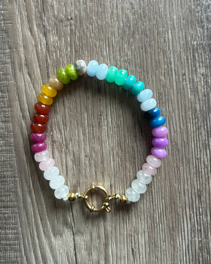 Natural Stone Multi Color Bracelet: A
