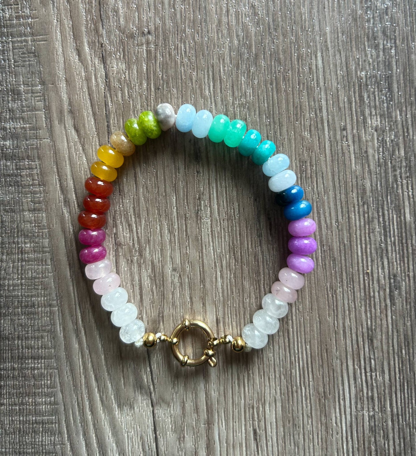 Natural Stone Multi Color Bracelet: A