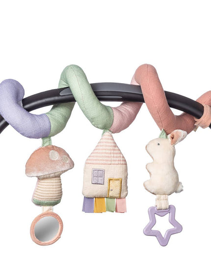 Bitzy Bespoke Itzy Bitzy Spiral Car Seat Activity Toy: Pastel