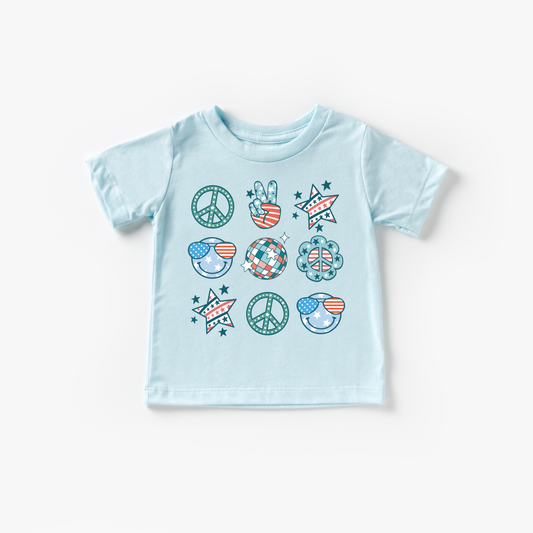 All Things Patriotic T-Shirt | Ice Blue