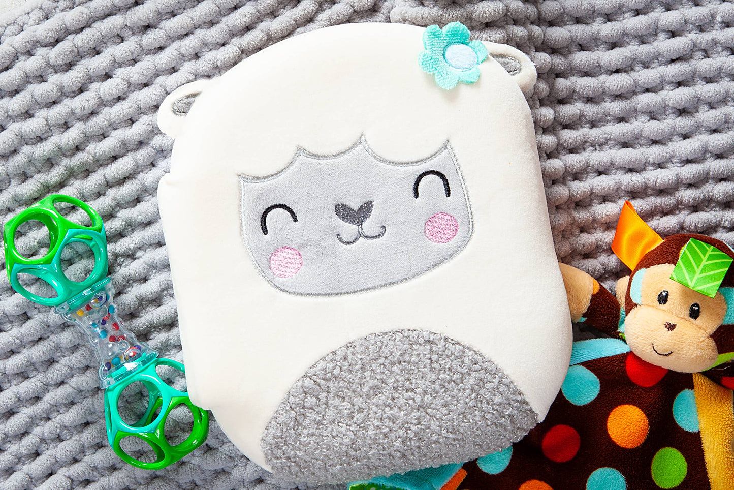 Squish and Snugg Board Book | Sweet Lamb