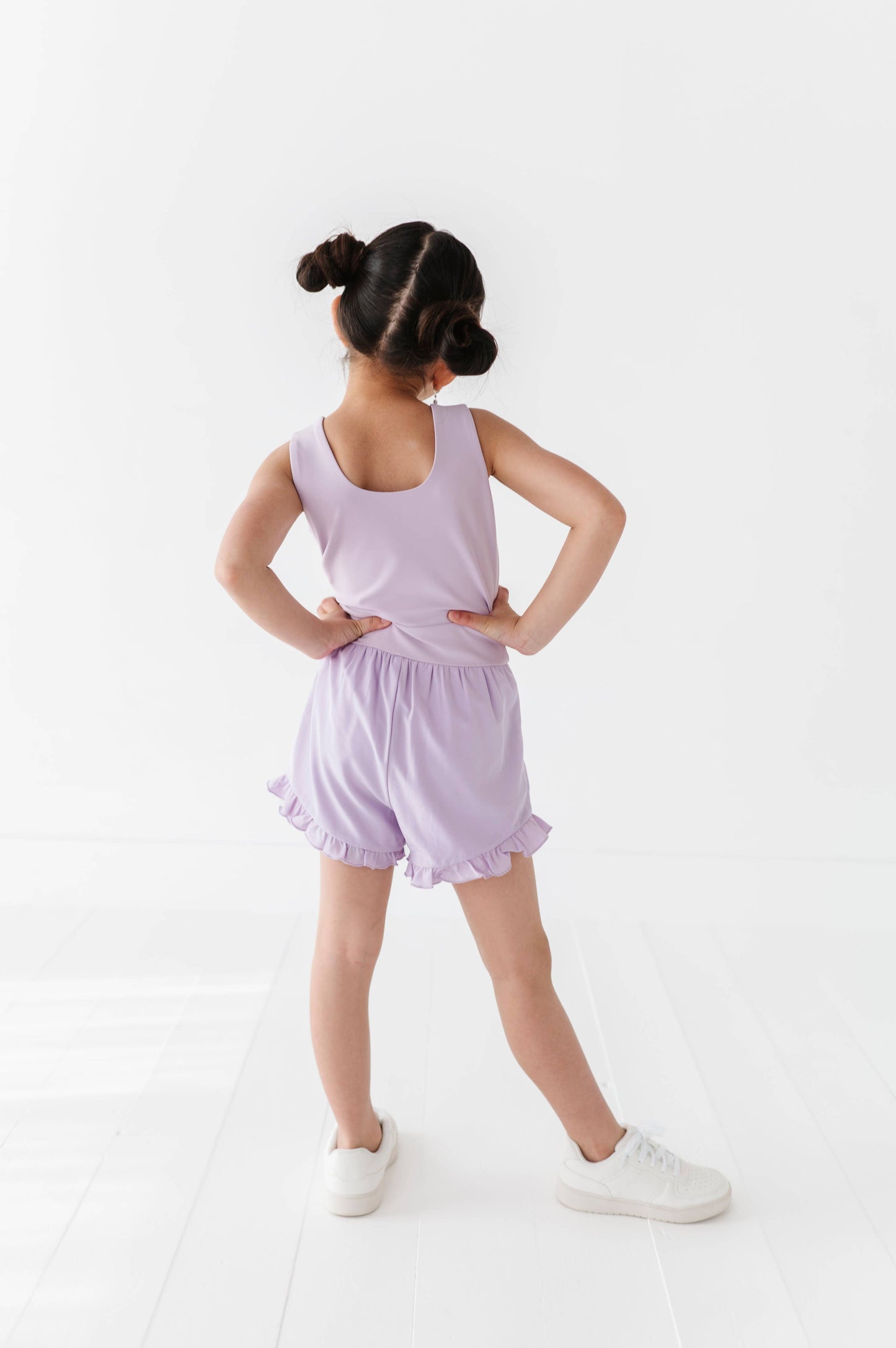 Very Violet | Ruffle Romper