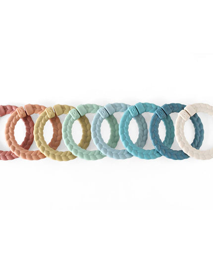 Bitzy Bespoke Itzy Rings™ Linking Ring Set: Rainbow