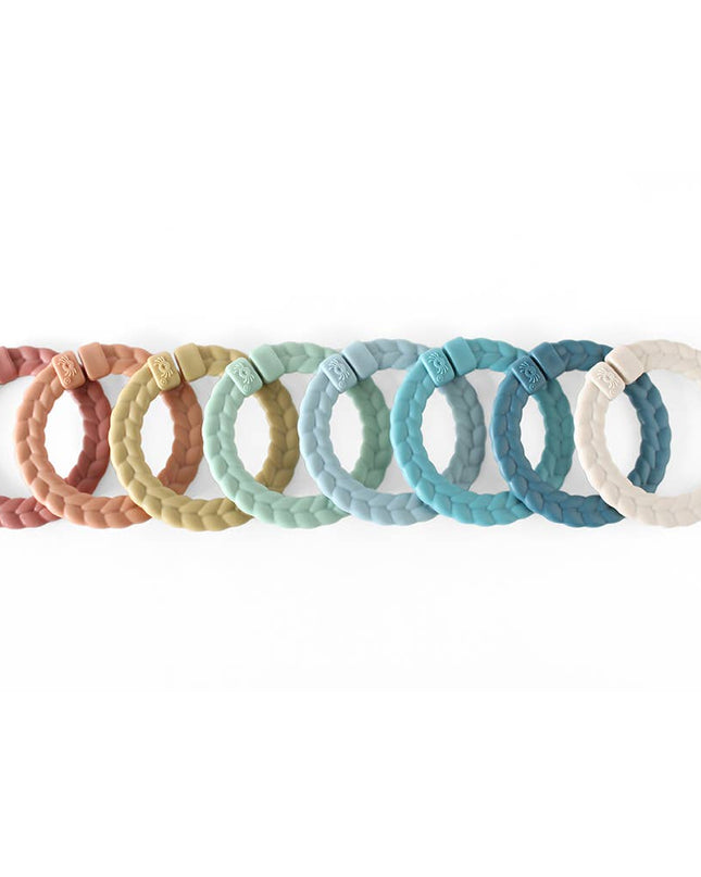 Bitzy Bespoke Itzy Rings™ Linking Ring Set: Rainbow