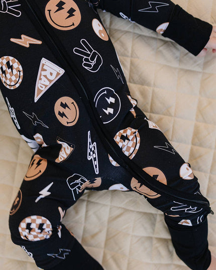 Bamboo Zip Romper | Rad Vibes: 0-3M