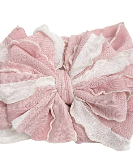 Tickled Pink Ruffled Headband
