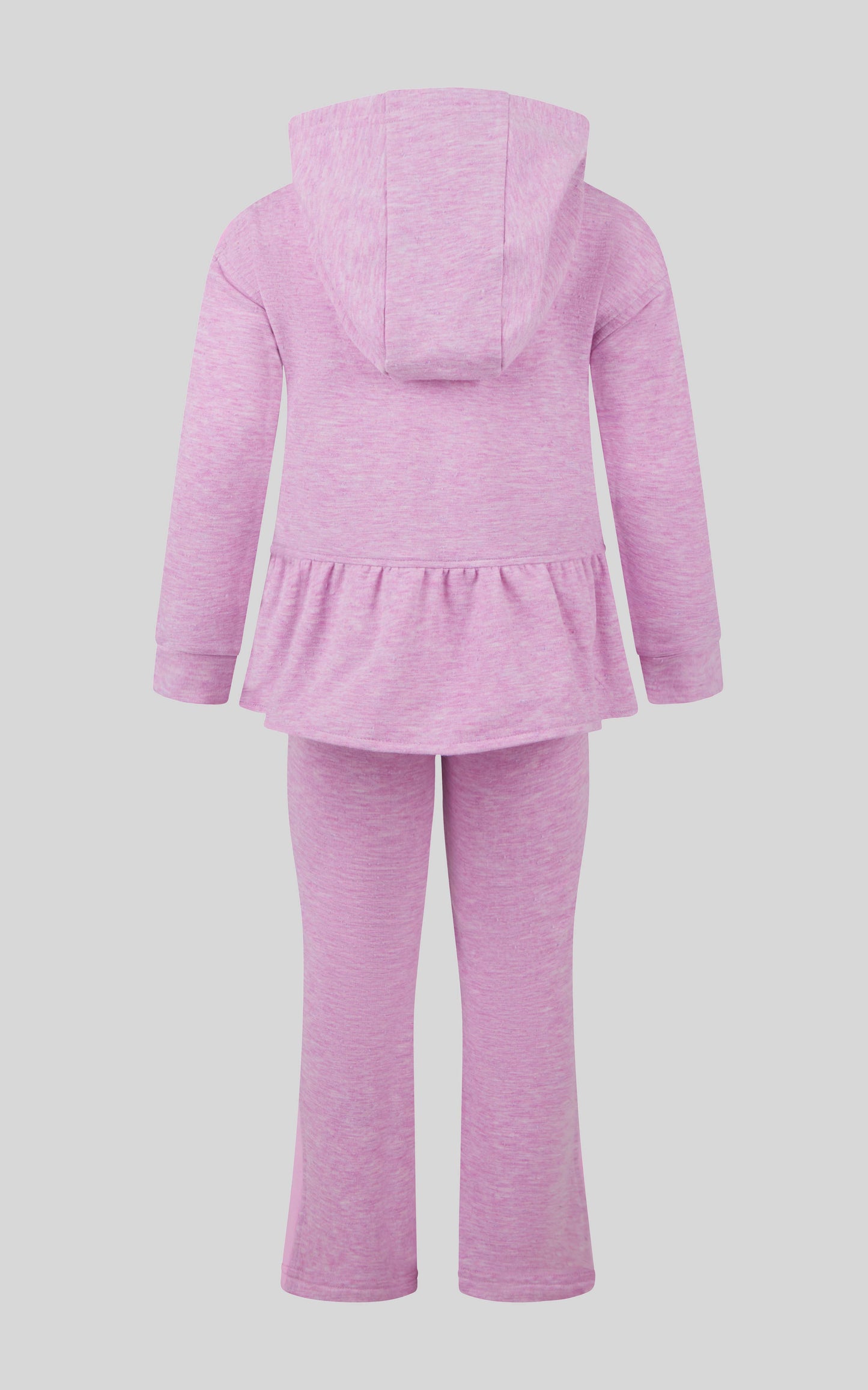 Confetti Half Zip and Flare 2 PC Set | FUCHSIA PINK