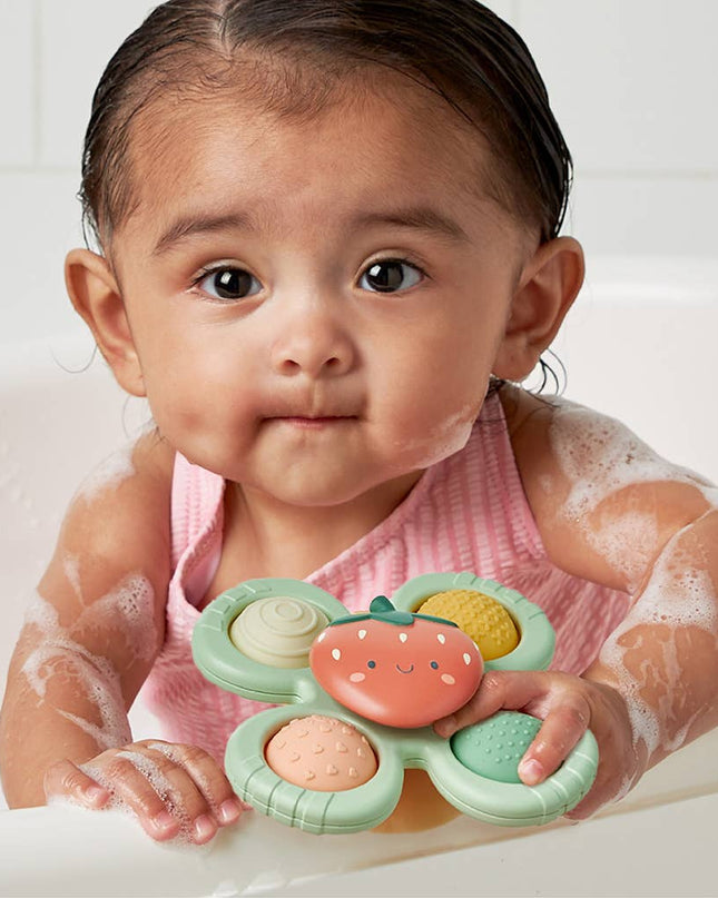 Itzy Pop & Whirl™ - Bath + Travel Toy: Smile