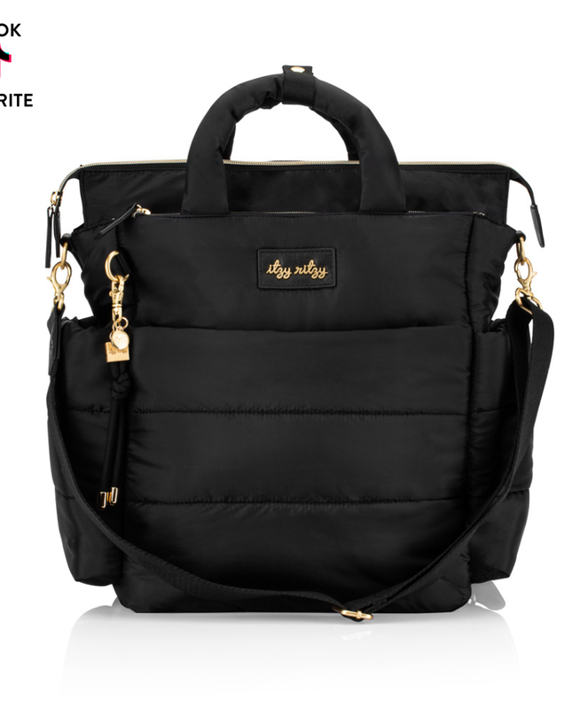 Dream Convertible™ Midnight Black Diaper Bag