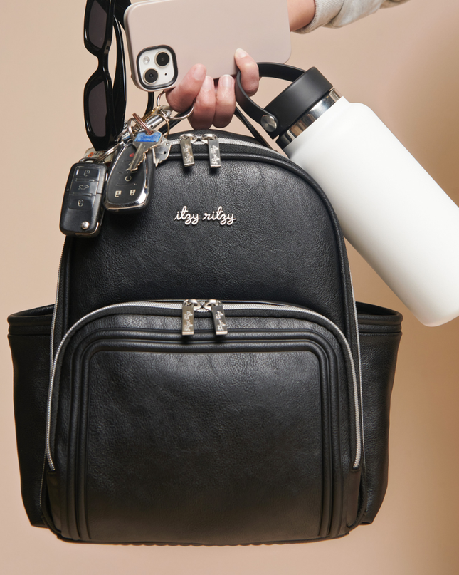Mini Plus Diaper Bag Backpack | Noir Black
