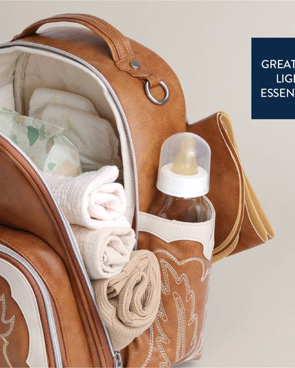 Nash Saddle Mini Plus™ Western Backpack Diaper Bag