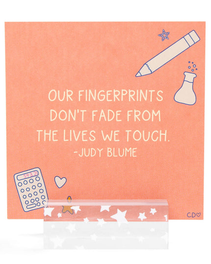Phrases For Teachers Encouraging Desk Card Set