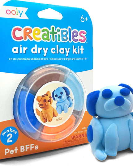 Creatibles D.I.Y. Air-Dry Clay Kit: Pets