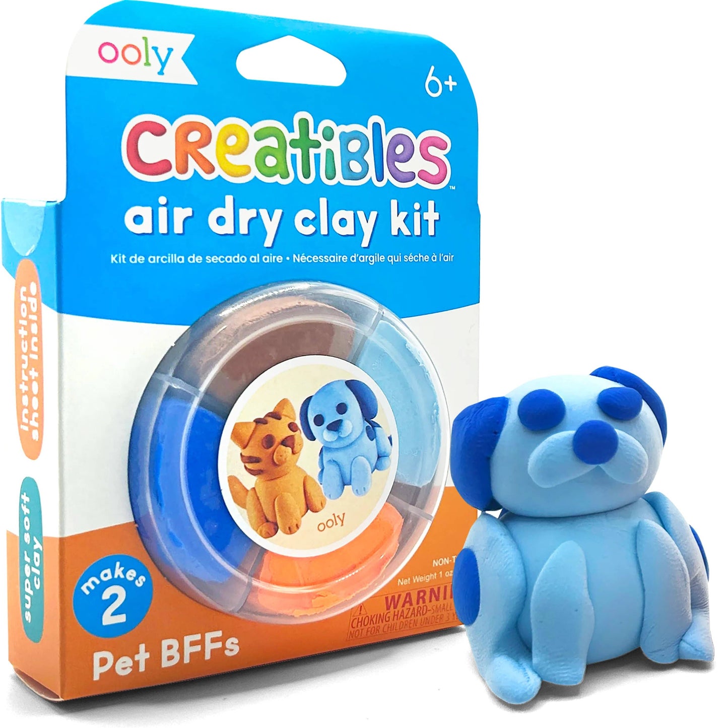 Creatibles D.I.Y. Air-Dry Clay Kit: Pets