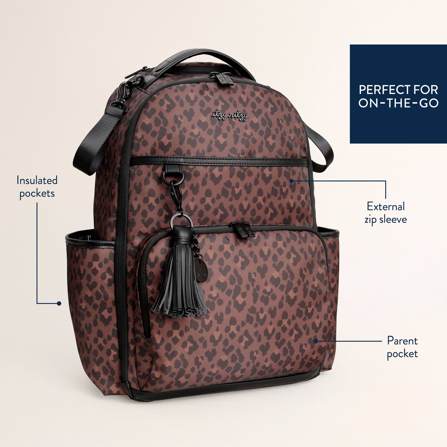 *NEW* Leopard Boss Plus | Diaper Backpack