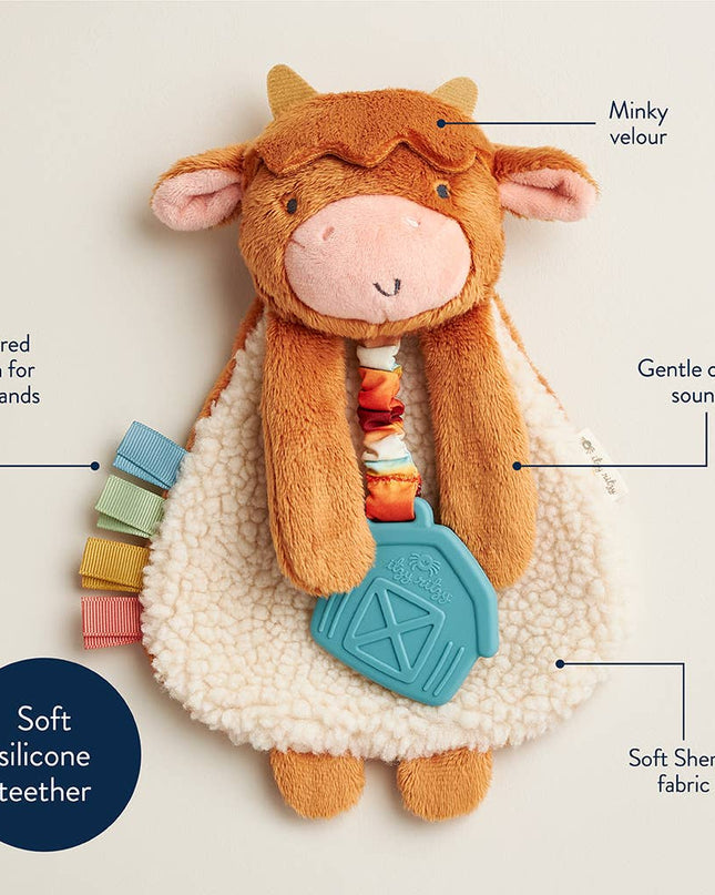 Highland Cow Itzy Friends Lovey™ Plush