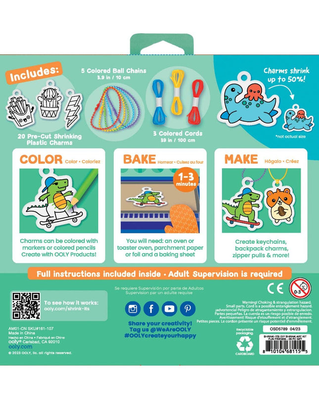 Shrink-Its! D.I.Y. Shrink Art Kit - Fun Friends