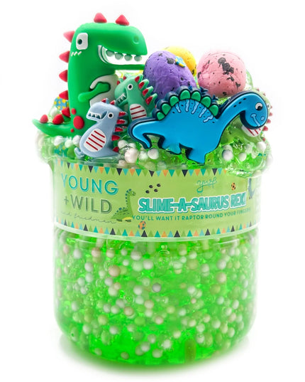Grab & Go Slime | Slime-A-Saurus Rex