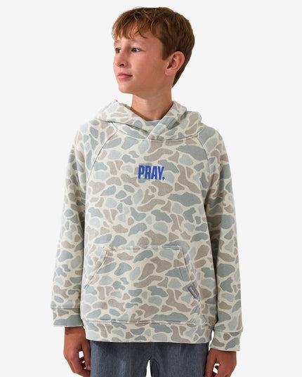 Youth Vintage Washed Graphic Hoodie | Pray